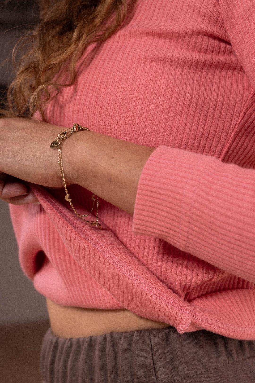 Longsleeve Francesca Regular Fit – Peachy Pink