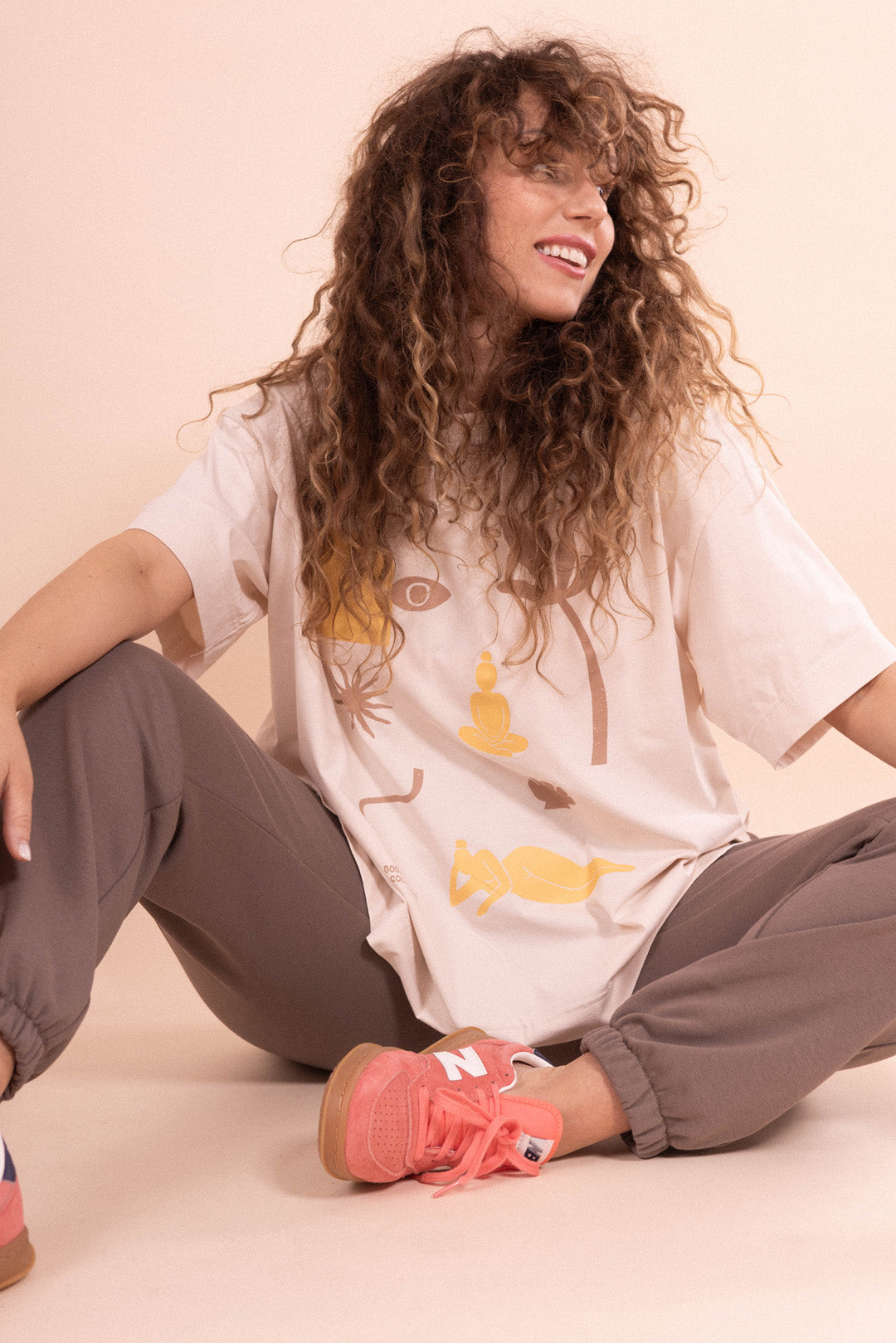 T-shirt Good Life - Crema (Edycja Limitowana)