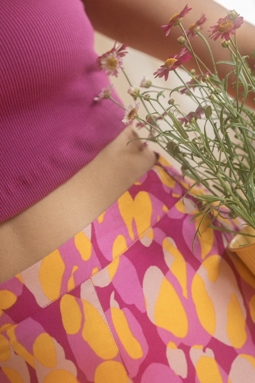 Spódnica Bonita - Pink (Wiskoza)