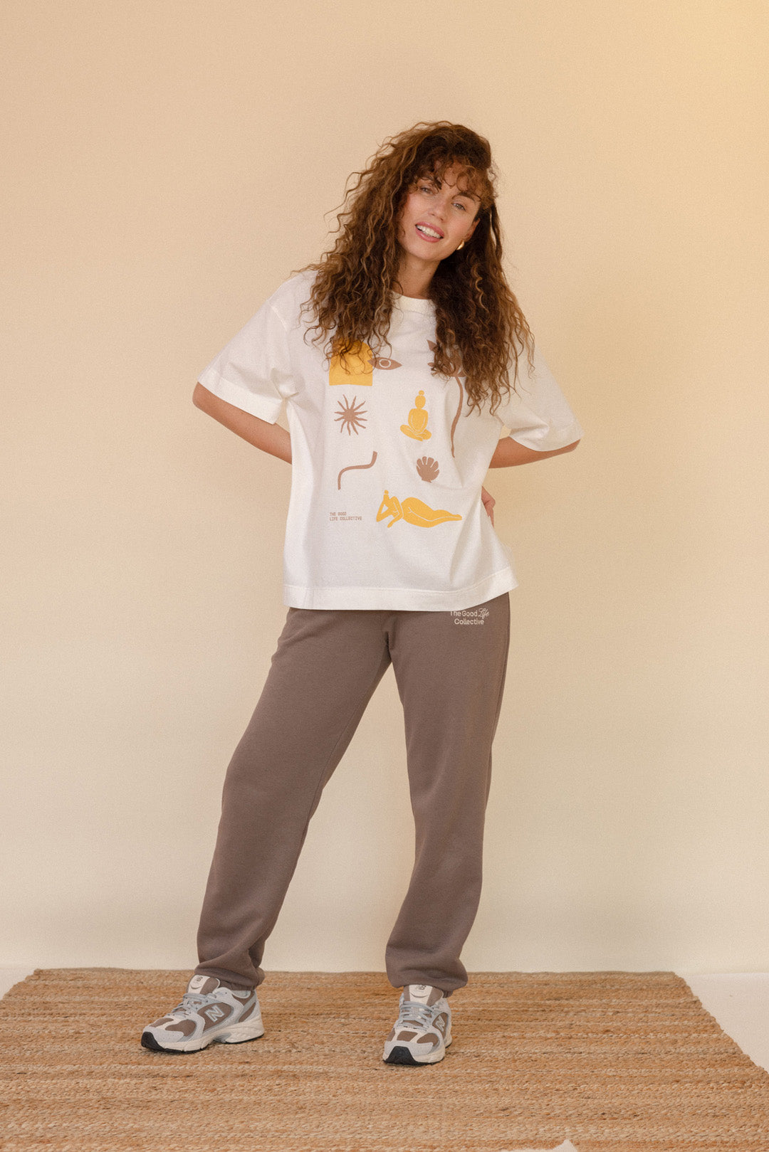 T-shirt Good Life - Off White (Edycja Limitowana)