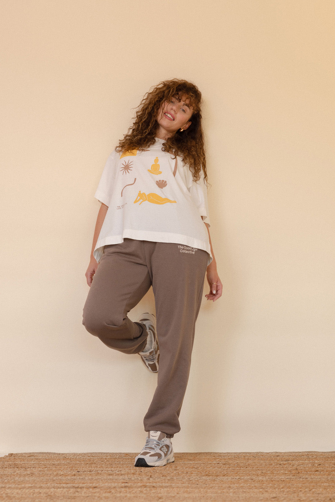 T-shirt Good Life - Off White (Edycja Limitowana)