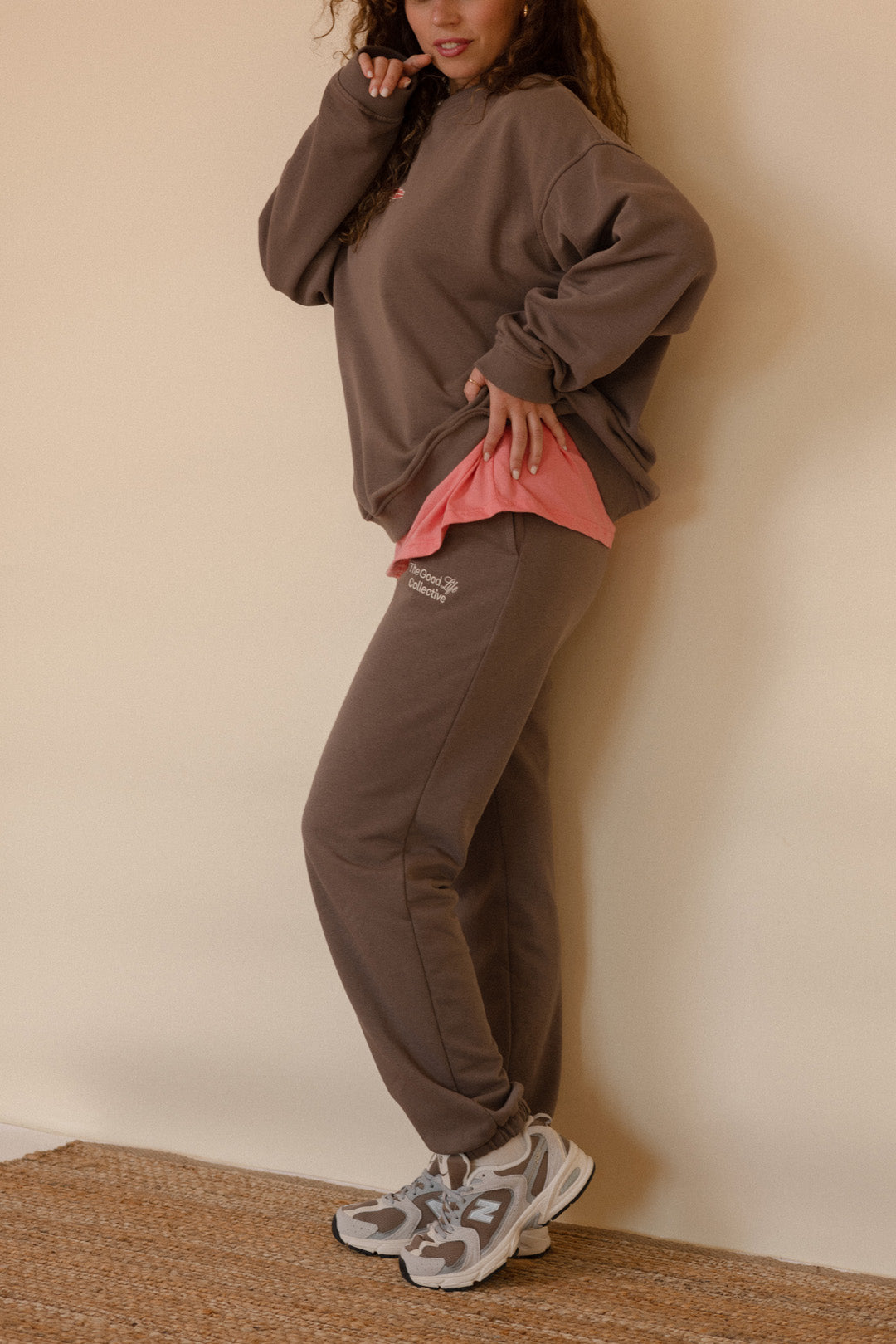 Spodnie Dresowe Sierra - Kakao