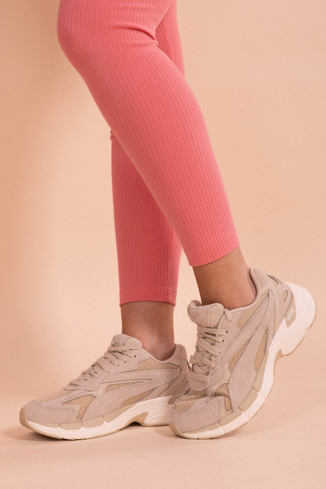 Legginsy Miami Regular Fit - Peachy Pink