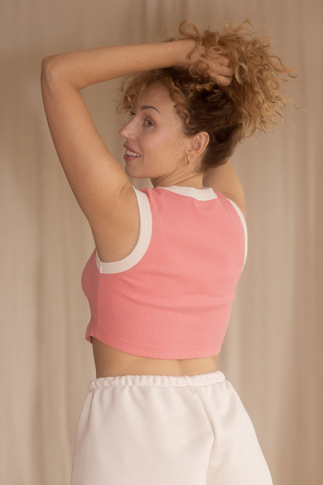 Crop Top Paola - Peachy Pink (MIX)