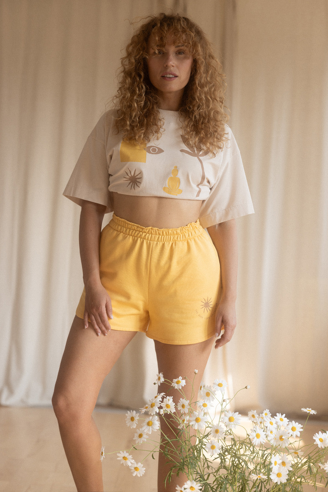 T-shirt Good Life - Crema (Edycja Limitowana)