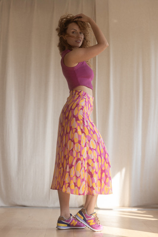 Spódnica Bonita - Pink (Wiskoza)