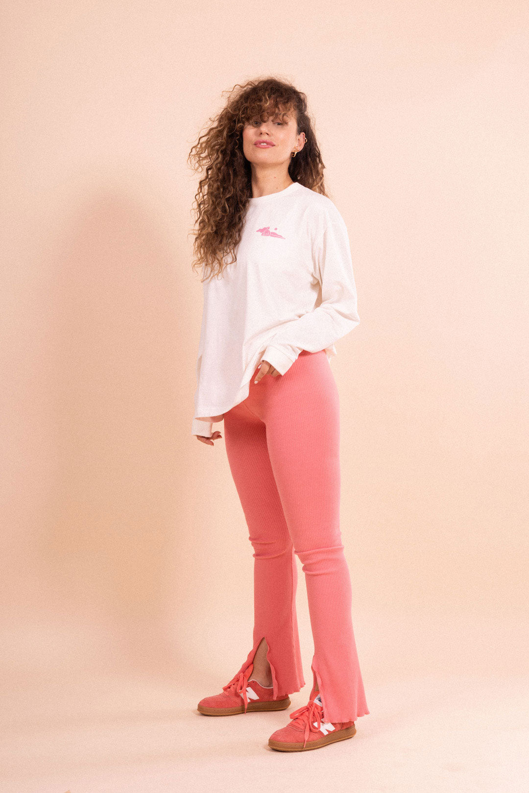 Longsleeve Leasure - Off White (by TGLC)