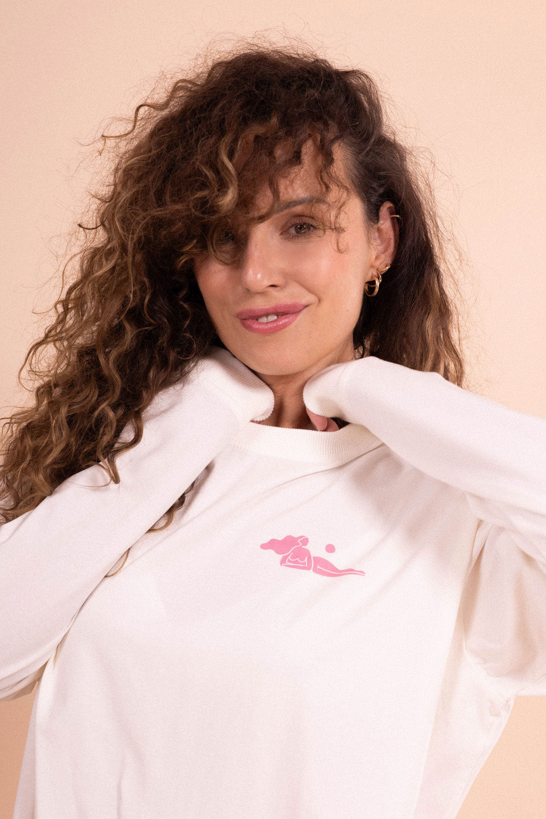 Longsleeve Leasure - Off White (by TGLC)