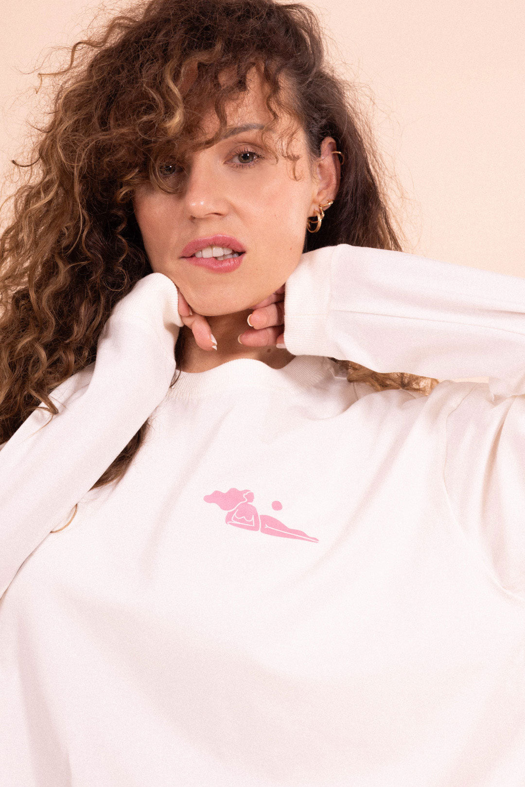 Longsleeve Leasure - Off White (by TGLC)