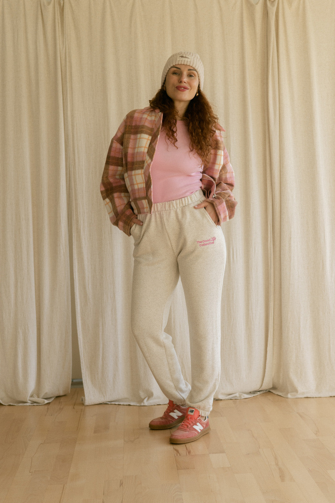 Spodnie Dresowe Kimmy - Len & Wiskoza