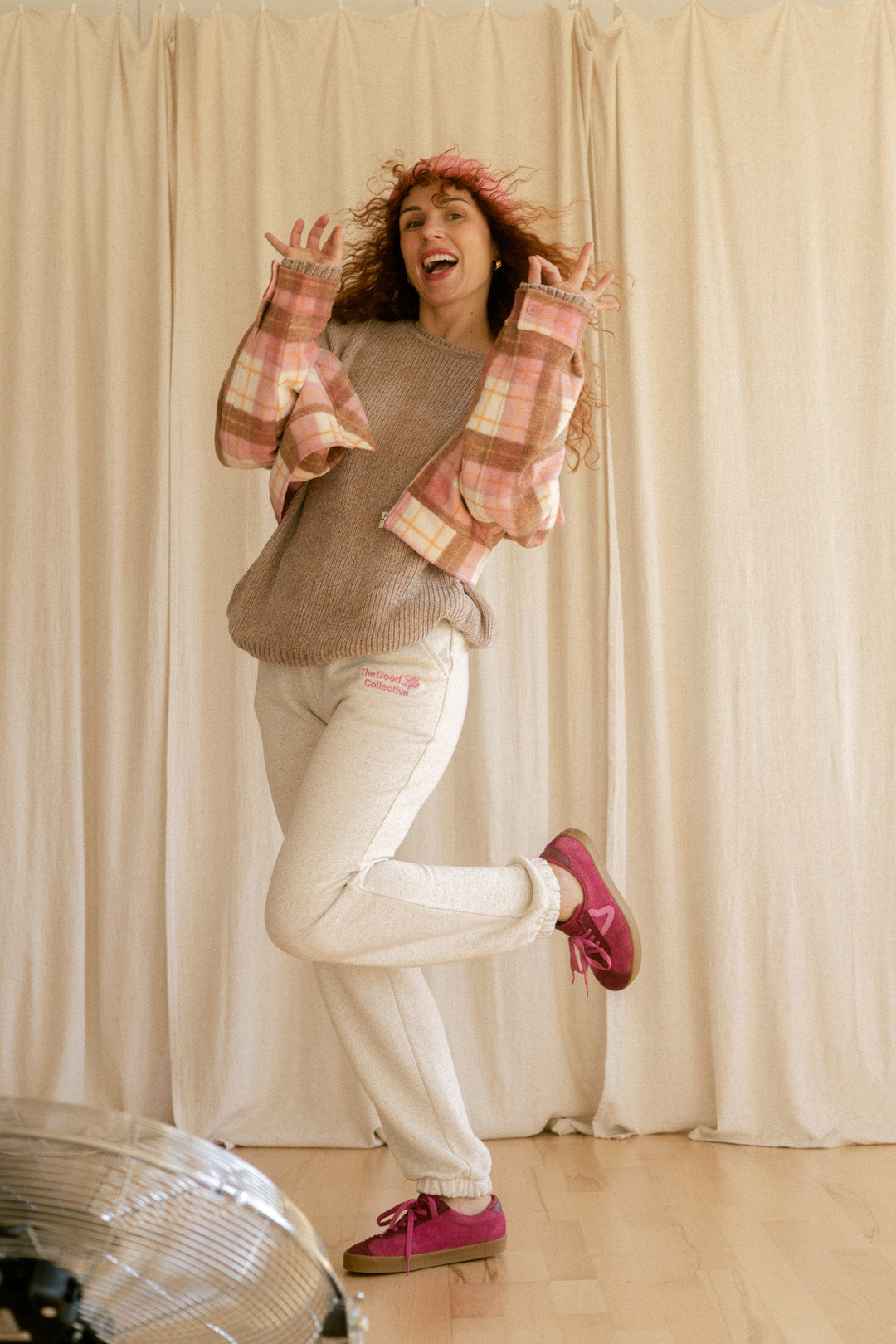 Spodnie Dresowe Kimmy - Len & Wiskoza