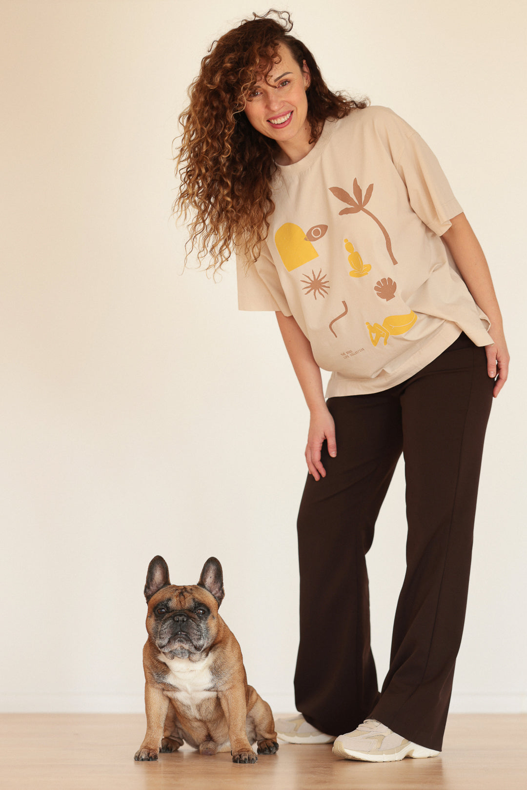 T-shirt Good Life - Crema (Edycja Limitowana)
