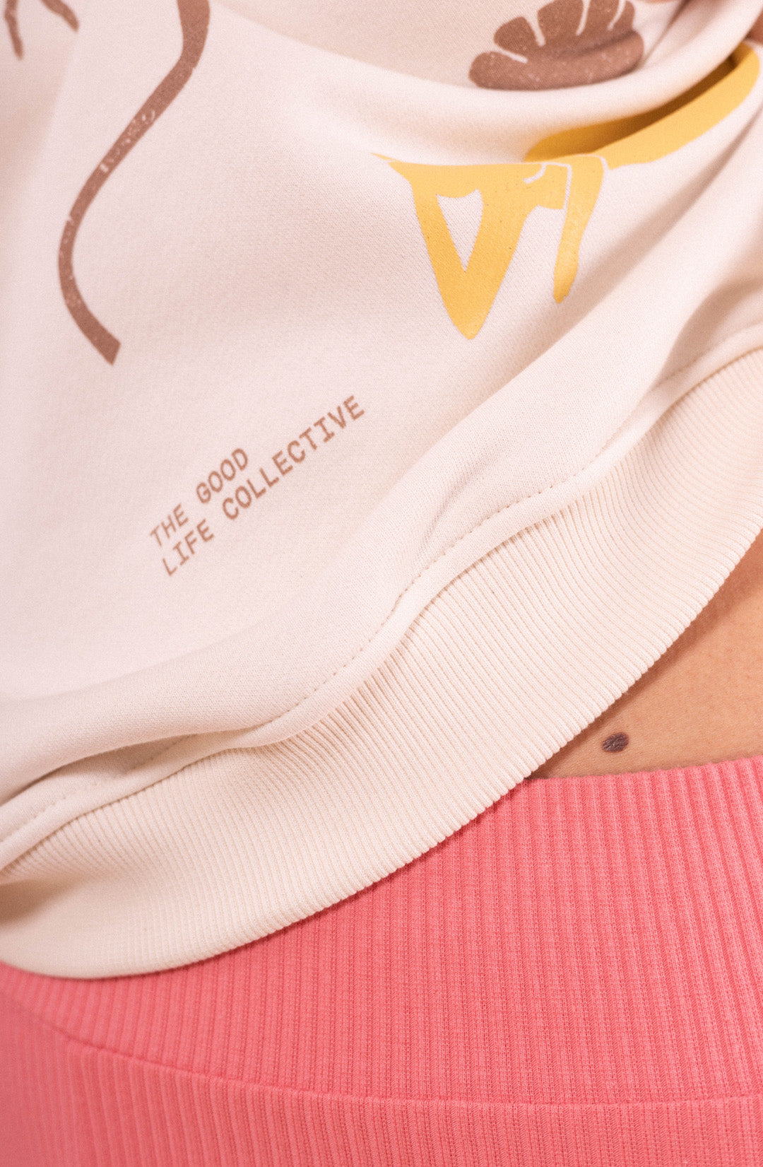 Legginsy Miami Romantic Fit z Mereżką - Peachy Pink