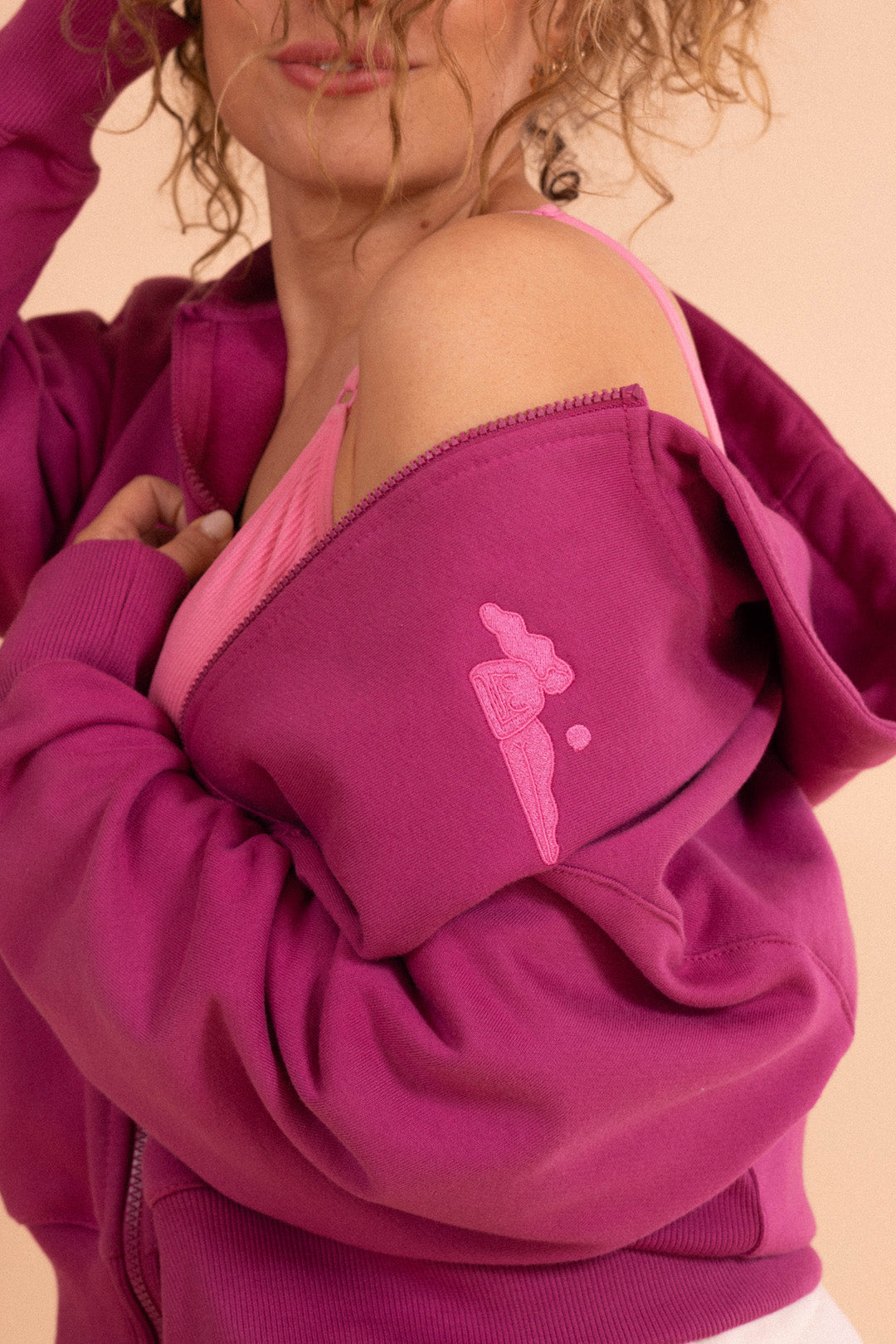 Bluza Jolene - Amarant