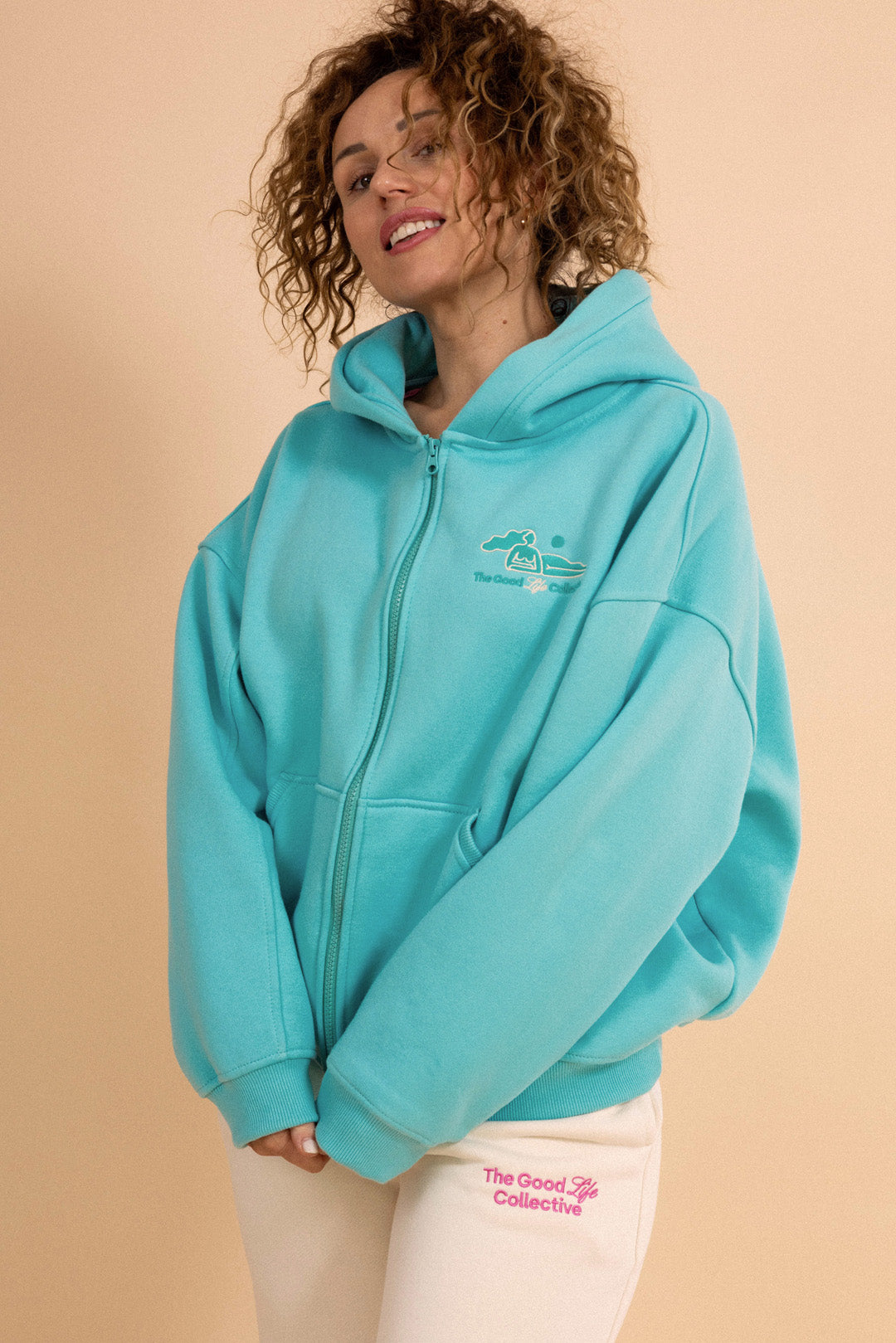 Bluza Hailey - Lazurowy Turkus